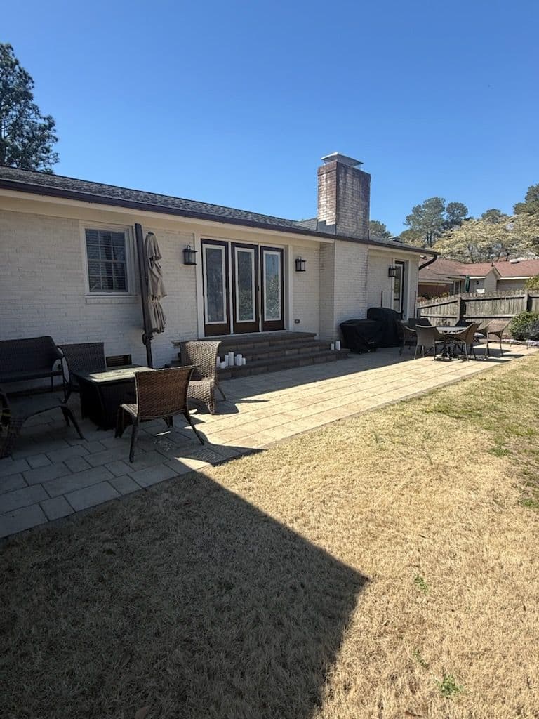 Project Patio Transformation in Greenville image