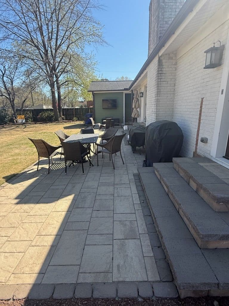 Gallery photos for Patio Transformation in Greenville: Image #1