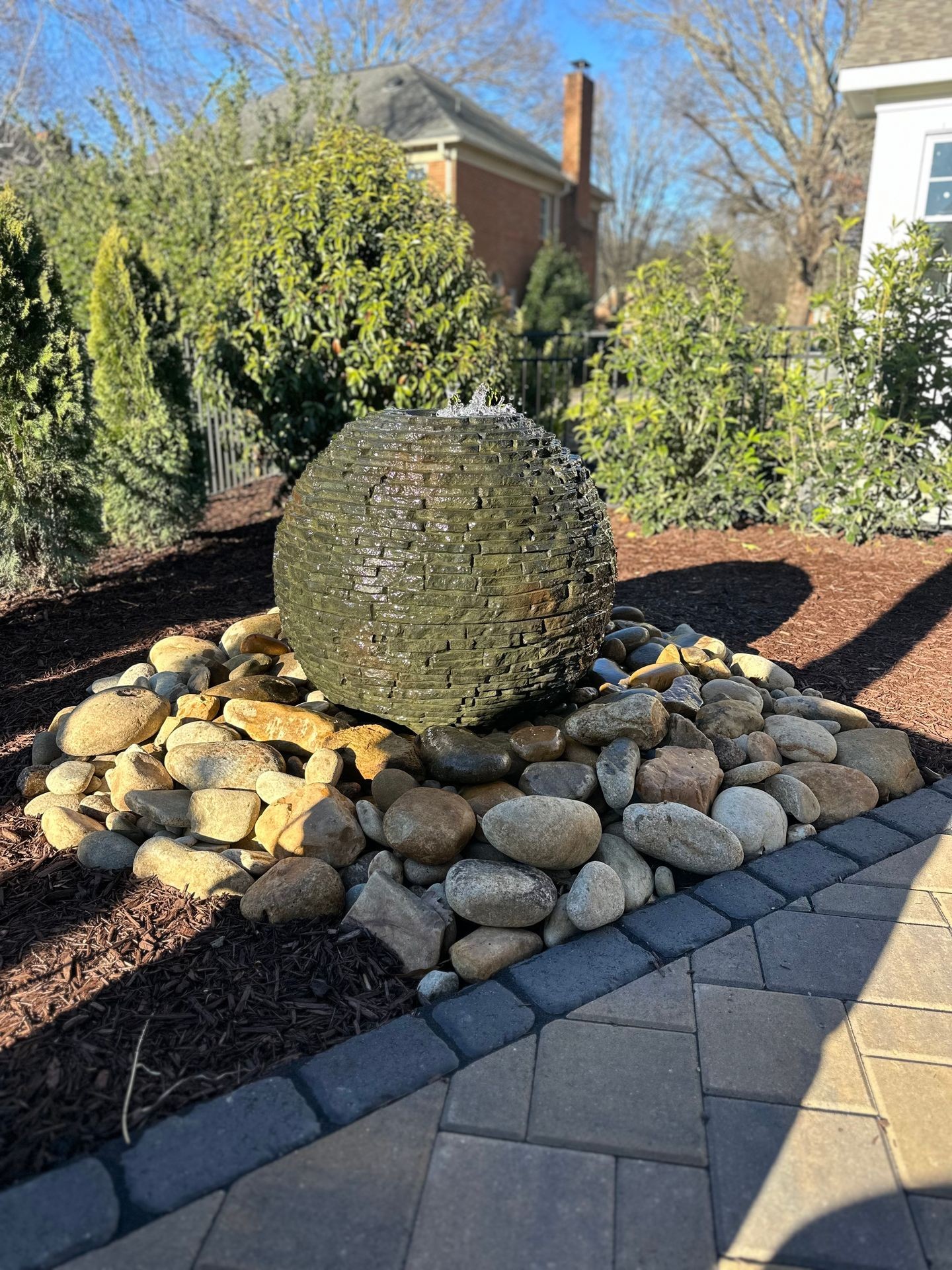 Water Fountain, Water Bowl, River Rock, Aquascapes